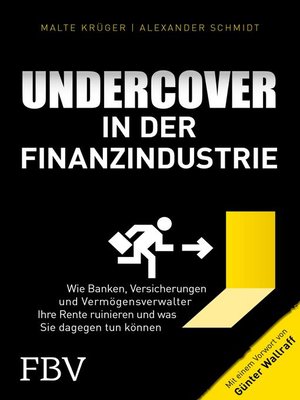 cover image of Undercover in der Finanzindustrie